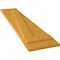 Ekena Millwork True Fit PVC, Two Board Joined Board-n-Batten Shutters w/Z-Bar, Turmeric , 10 3/4W x 42H, PR TFP102BBF11X042TU - alternate 5